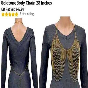 28” body Chain